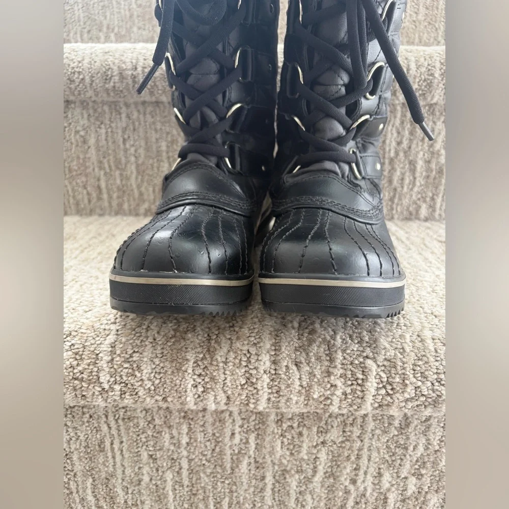 Sorel Tofino Waterproof Snow Boots- Winter Shoes Women's Size 7 Black Outdoor